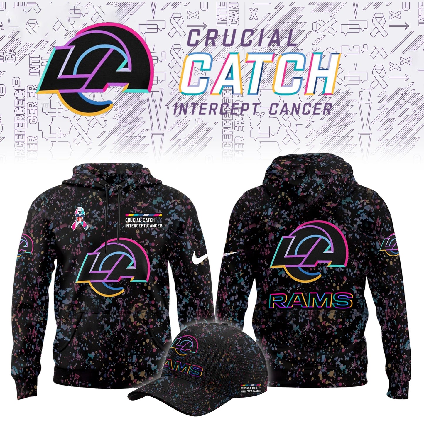 Los Angeles Rams Crucial Catch Limited Hoodie