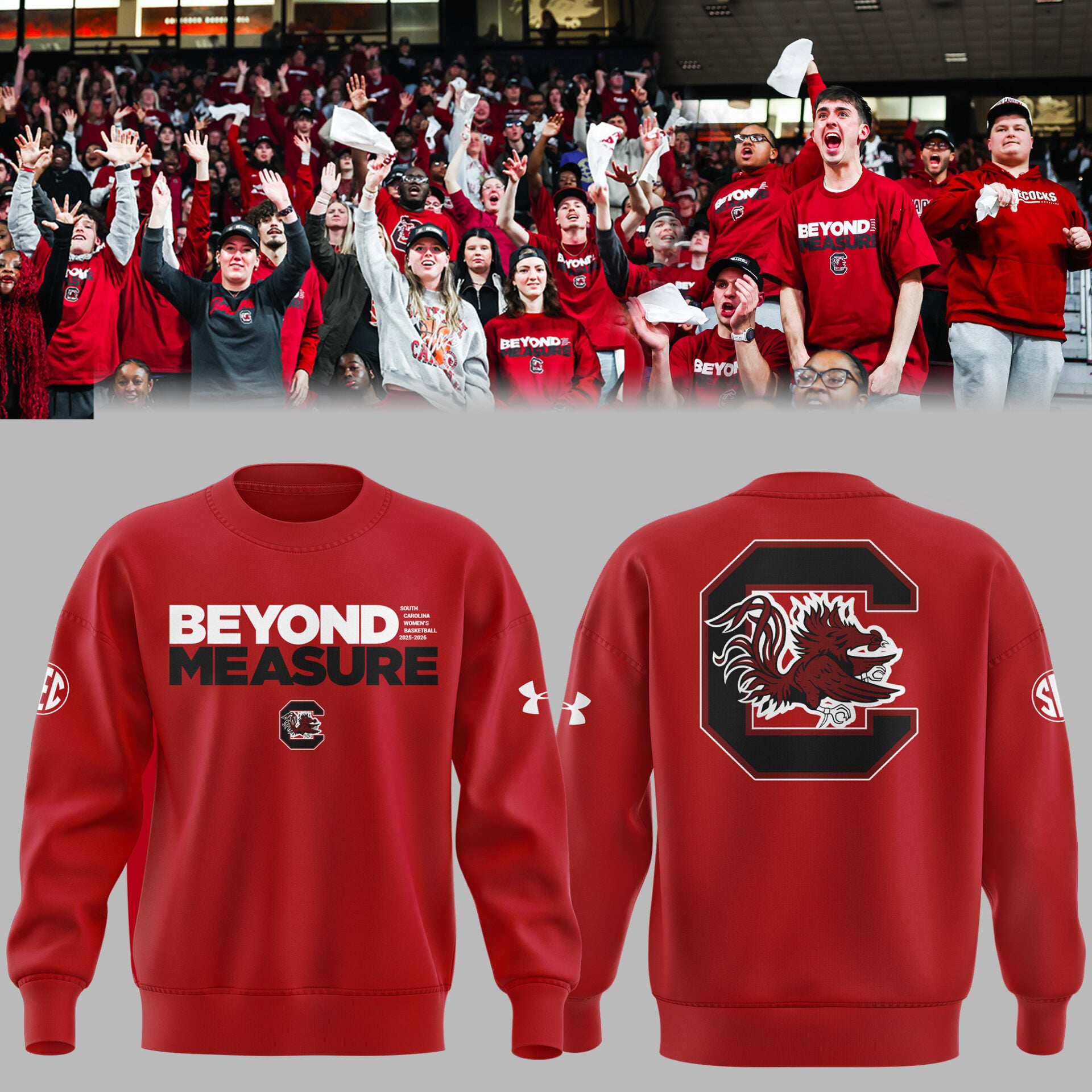 Limited Edition SC Women's Basketball Sweatshirt-ND01162632