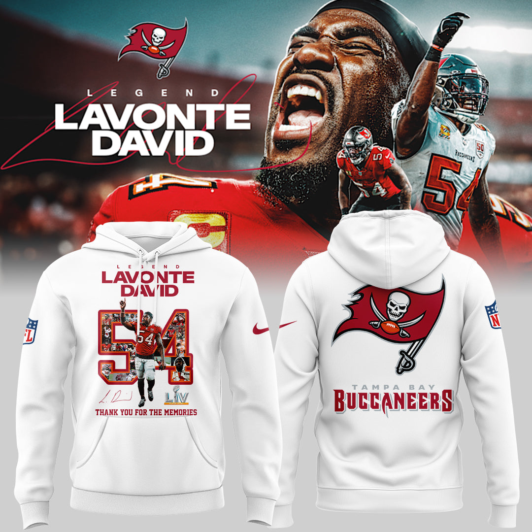 Limited Edition Legend Lavonte David – Thank You For The Memories Hoodie