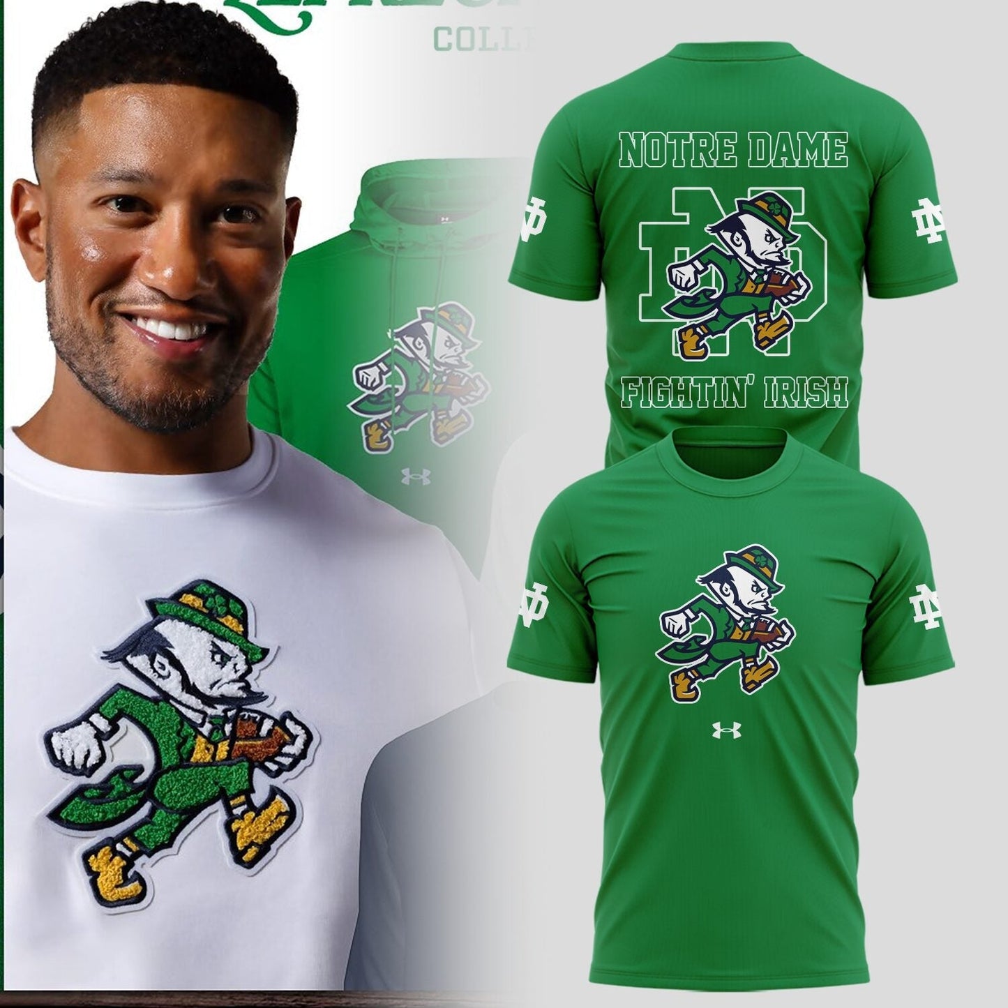 Limited Edition Irish Football Leprechaun Collection 2025 T-Shirt