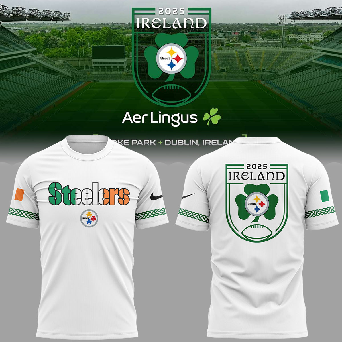 Ireland 2025 Limited Edition Dublin Game Shirt-ND09242521