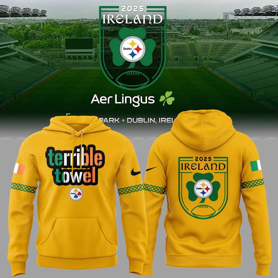 Ireland 2025 Limited Edition Dublin Game Hoodie-ND09242524