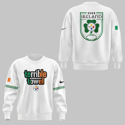 Ireland 2025 Limited Edition Dublin Game Sweatshirt-ND09252553