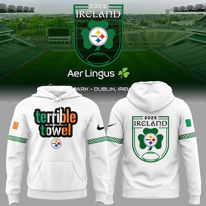 Ireland 2025 Limited Edition Dublin Game Hoodie-ND09252555