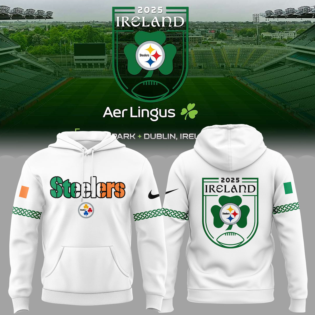 Ireland 2025 Limited Edition Dublin Game Hoodie-ND09262506