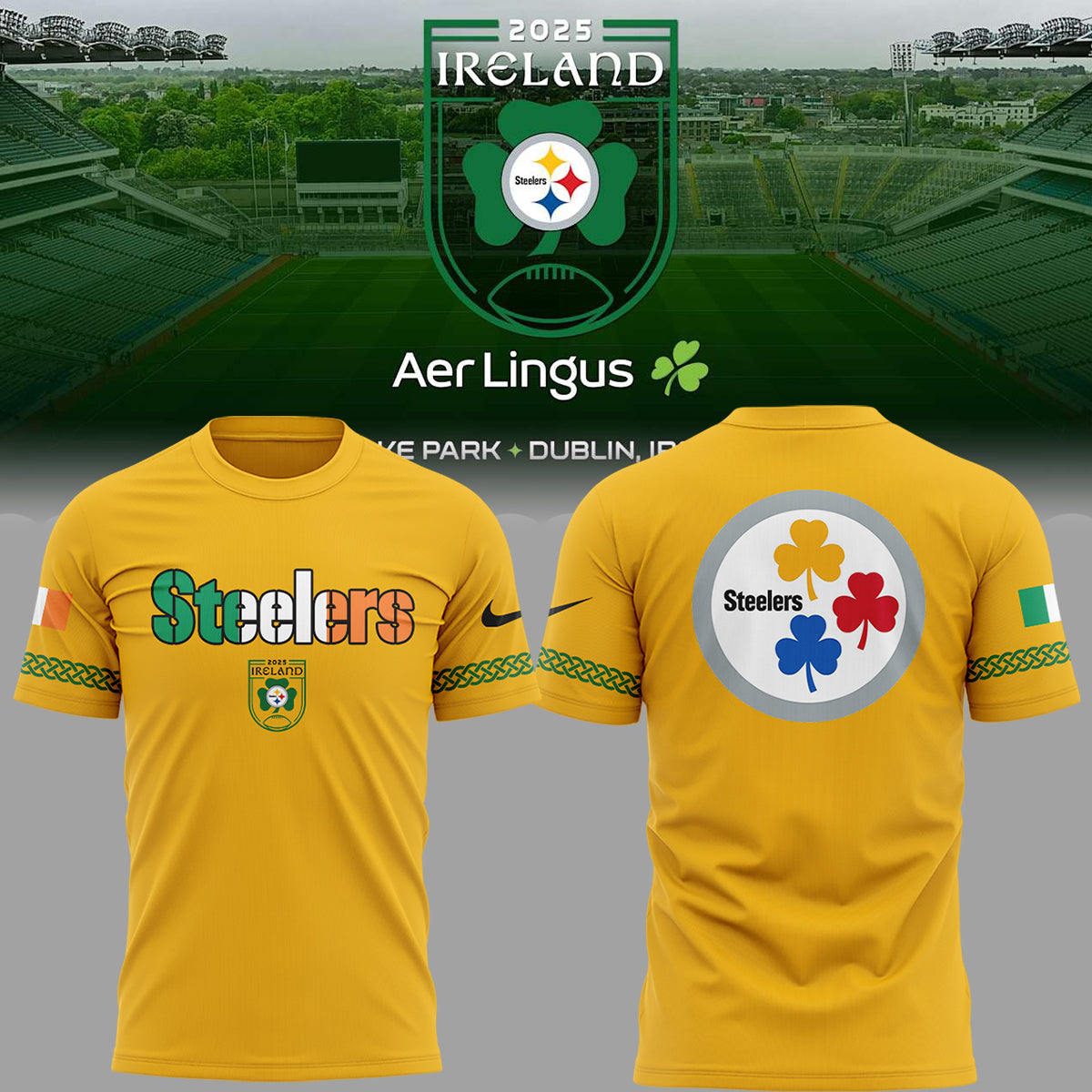 Ireland 2025 Limited Edition Dublin Game Shirt-ND09262509