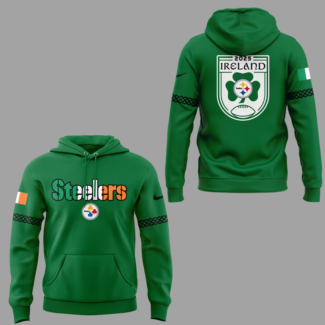 Ireland 2025 Limited Edition Dublin Game Hoodie-ND09282592