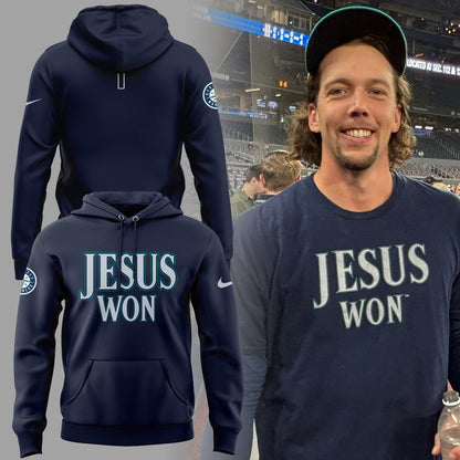 Limited Edition Mariners JESUS WON Hoodie