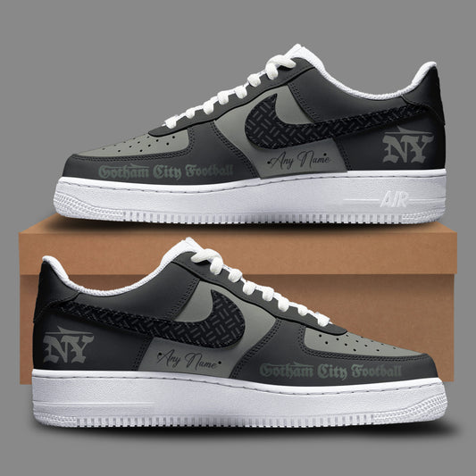 Limited Edition Gotham City Football Uniform 2025 AF1 Shoes Custom Name