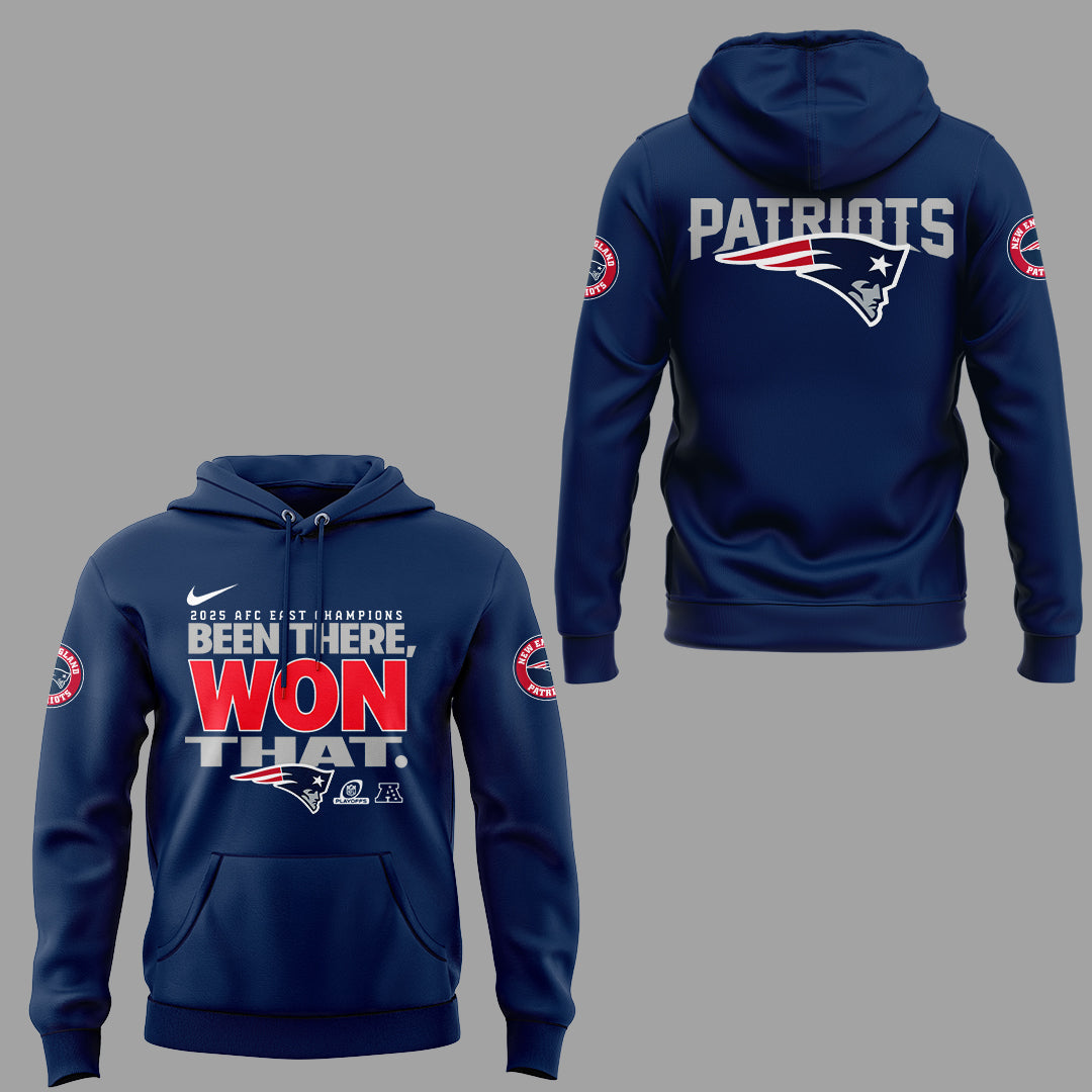 Limited Edition 2025 AFC East Champions Hoodie