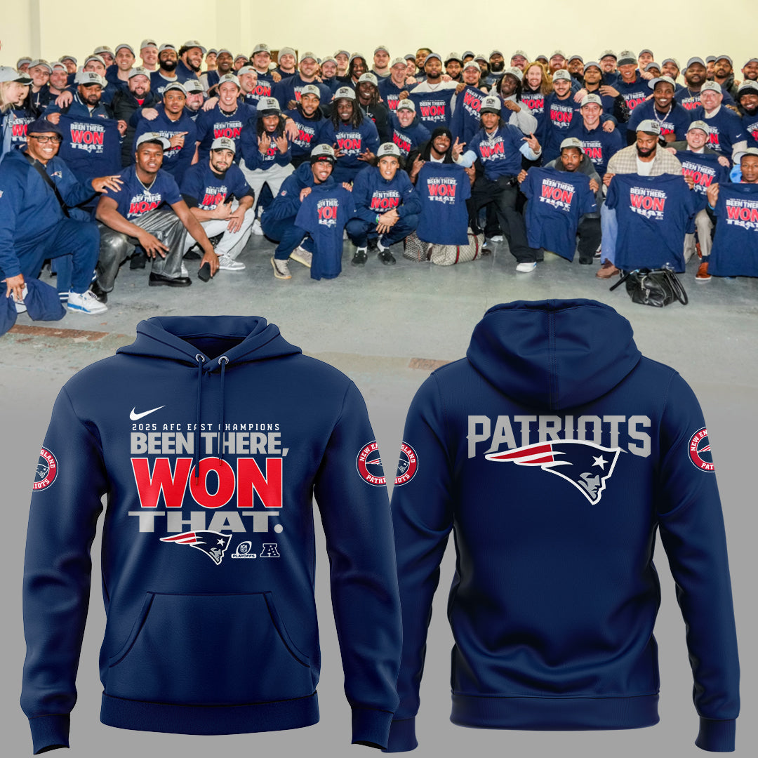 Limited Edition 2025 AFC East Champions Hoodie
