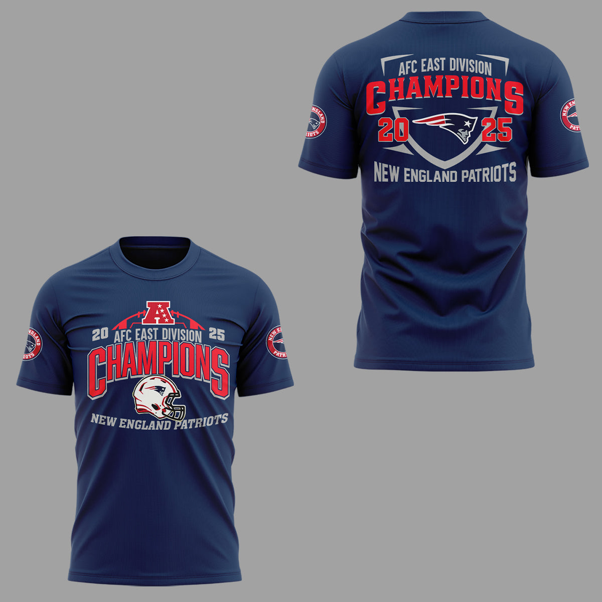 Limited Edition 2025 AFC East Champions Shirt