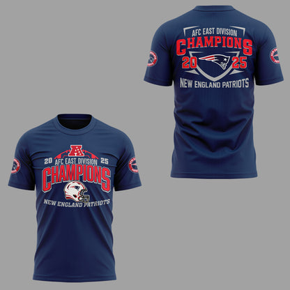 Limited Edition 2025 AFC East Champions Shirt