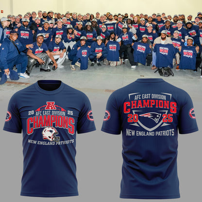 Limited Edition 2025 AFC East Champions Shirt
