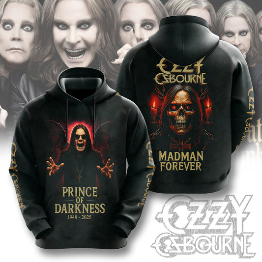 Ozzy Osbourne 3D Hoodie - Thank You For The Memories
