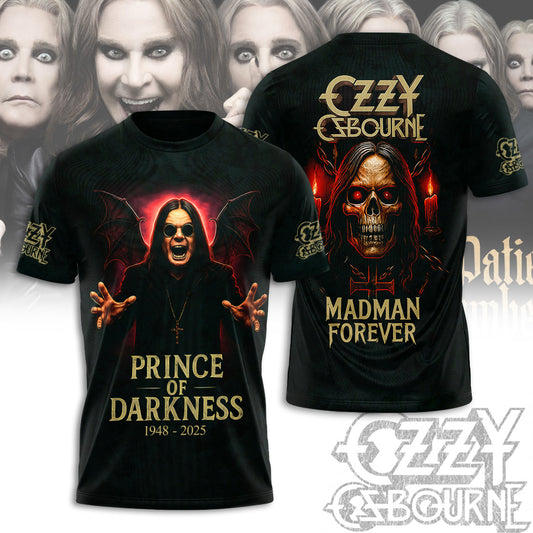 Ozzy Osbourne 3D T-Shirt - Thank You For The Memories