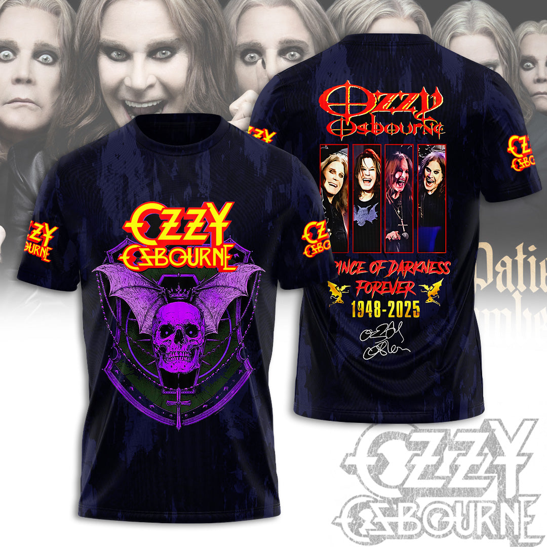 Ozzy Osbourne 3D T-Shirt - Thank You For The Memories