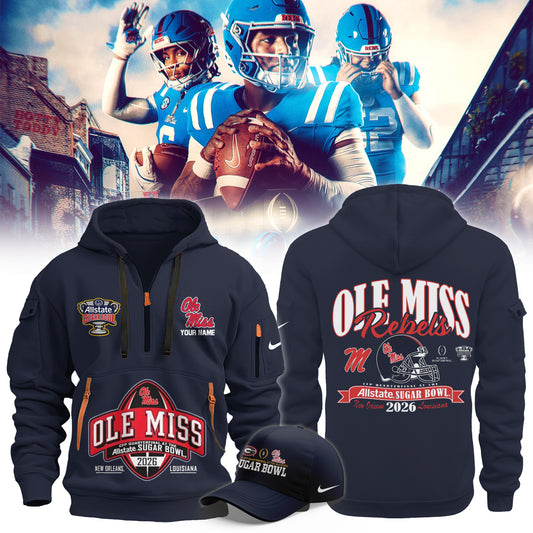 Ole Miss Rebel 2026 AllState Sugar Bowl Champions Limited New Hoodie
