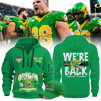 Oregon Ducks 2026 Orange Bowl Limited New Hoodie