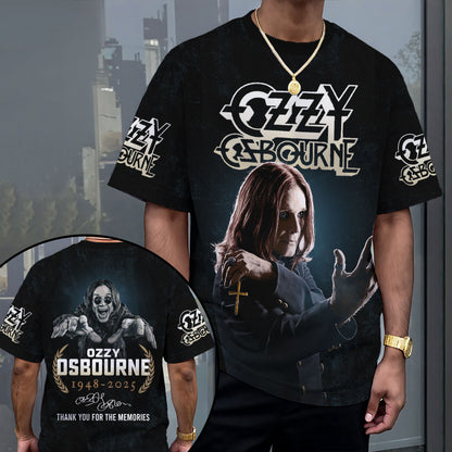Ozzy Osbourne 3D T-Shirt - Thank You For The Memories