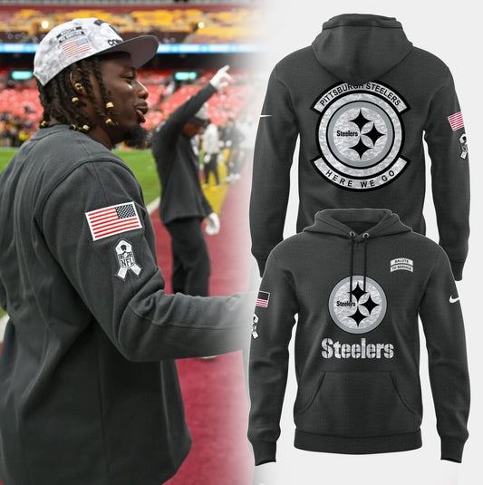Pittsburgh Steelers Salute To Service Hoodie-PU1111241000