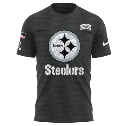 Pittsburgh Steelers Salute To Service TShirt-PU1111241001