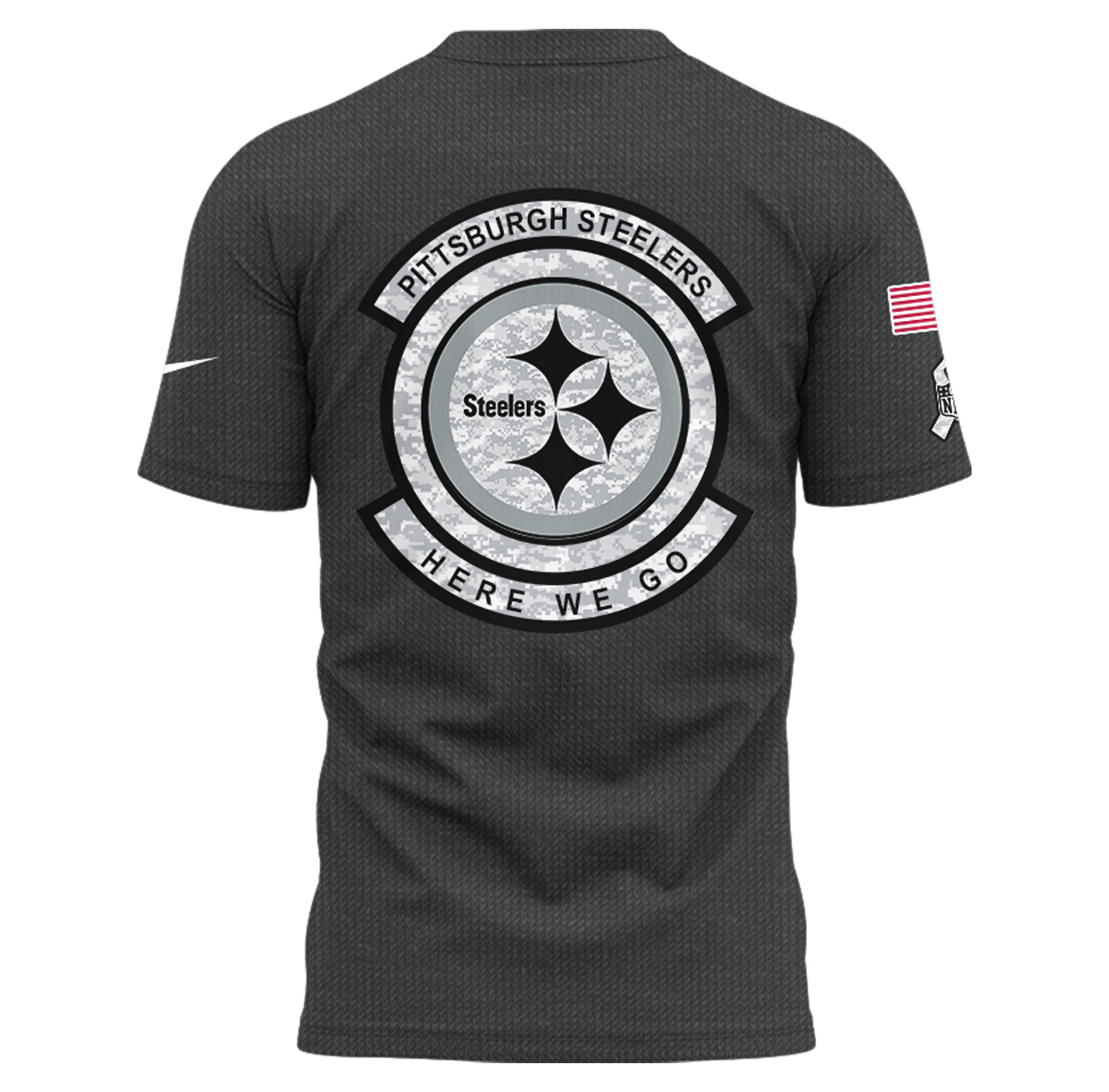 Pittsburgh Steelers Salute To Service TShirt-PU1111241001
