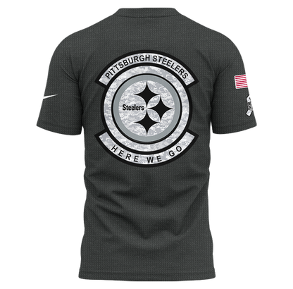 Pittsburgh Steelers Salute To Service TShirt-PU1111241001
