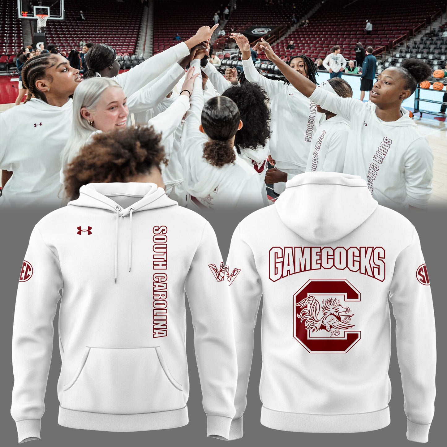 SC Women's Basketball Limited Edition Hoodie-PU1220242301