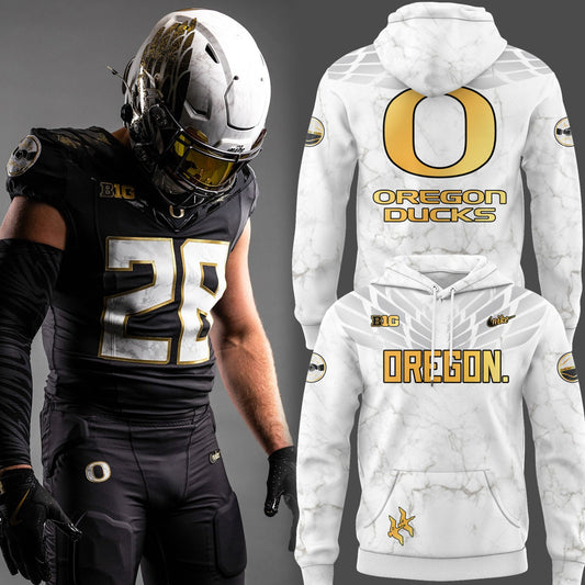 Limited Edition Ducks FB A Tribute to Phil and Bill “ShoeDuck” White Hoodie
