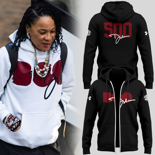 Limited Edition Dawn Staley BOO ZIP Hoodie-PU26021807