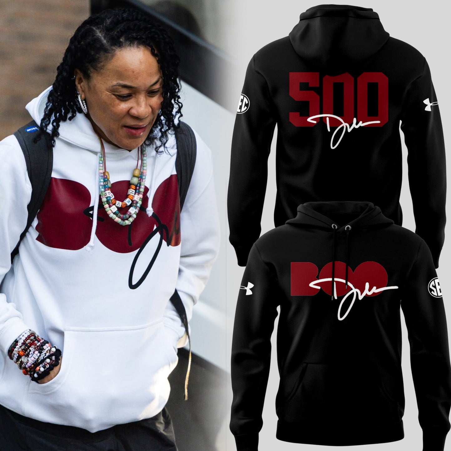 Limited Edition Dawn Staley BOO Hoodie-PU26021814