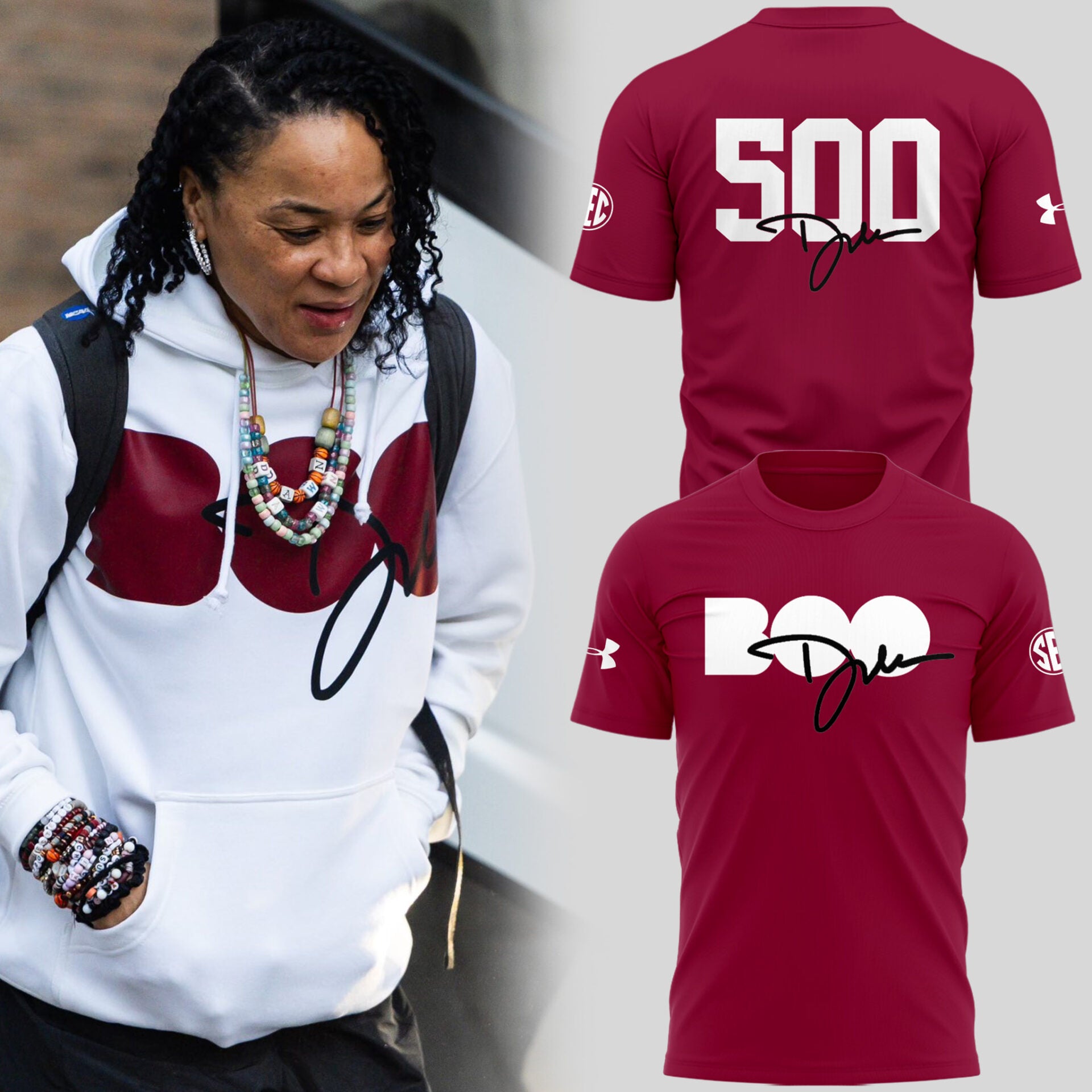 Limited Edition Dawn Staley BOO Shirt-PU26021718