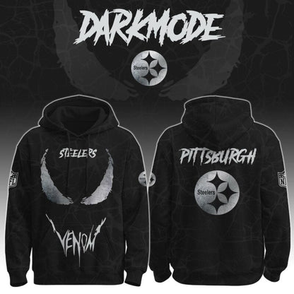 Steelers x Venom Darkness Hoodie