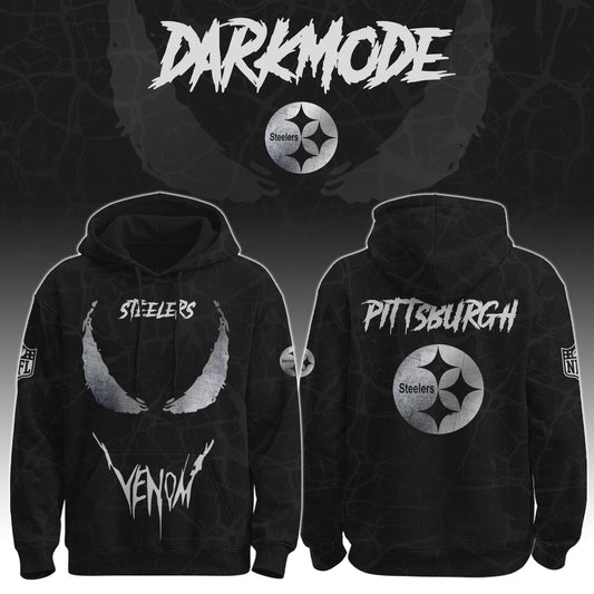 Steelers x Venom Darkness Hoodie