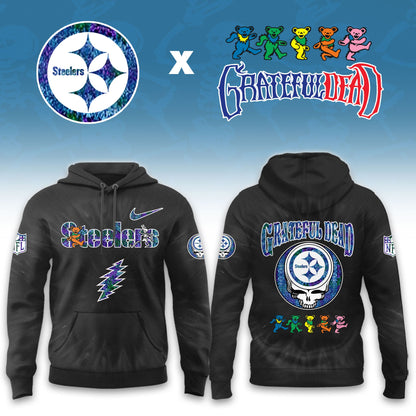 __Pittsburgh Steelers Grateful Dead Limited Hoodie