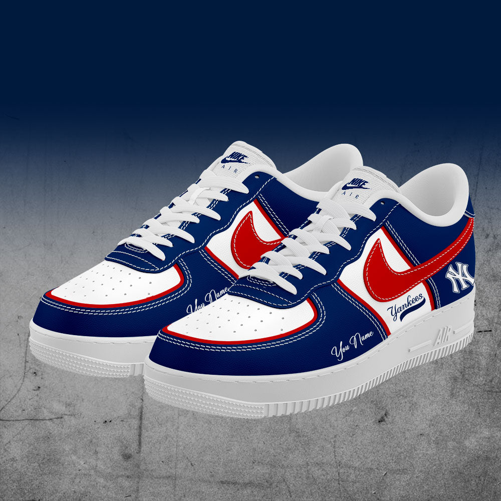 2025 Premium New York Yankees World Series Shoe - New York Yankees Custom Name For Fans Shoes