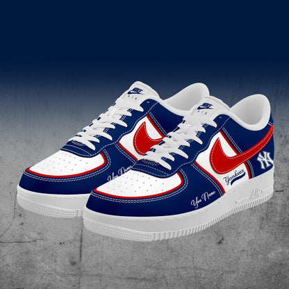 2025 Premium New York Yankees World Series Shoe - New York Yankees Custom Name For Fans Shoes