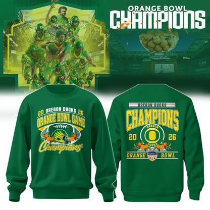 Oregon Ducks – Orange Bowl Champions Sweatshirt