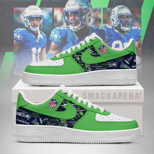 Seahawks AF1 Shoes - 2026 Limited Edition