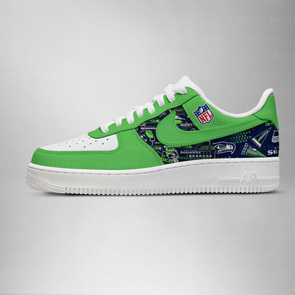Seahawks AF1 Shoes - 2026 Limited Edition