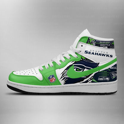 Seahawks AJ1 Shoes - 2026 Limited Edition