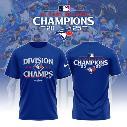 TBJ AL EAST Division Champions Baseball Tshirt 2025 Limited Edition