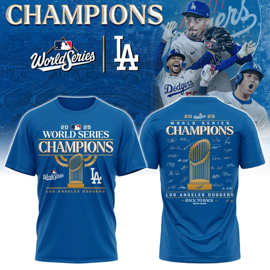 _LAD x WORLD SERIES CHAMPIONS Limited Edition Tshirt 2025 V3