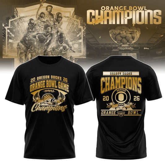 Oregon Ducks – Orange Bowl Champions T-shirt