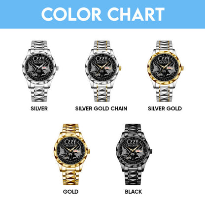 Ozzy Osbourne Alloy Luxury Quartz Watch