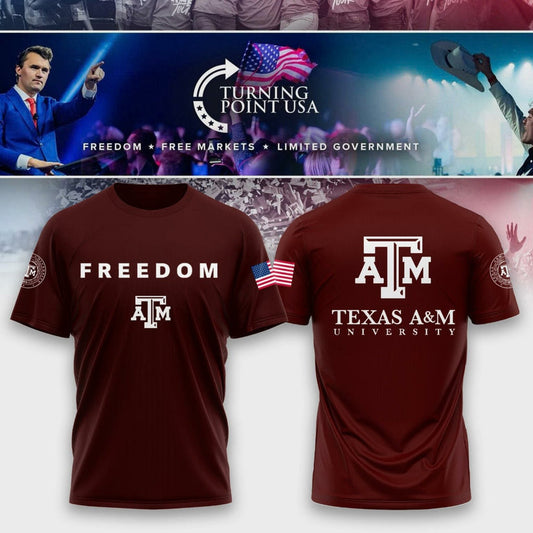 Texas A&M University x Turning Point USA Tshirt