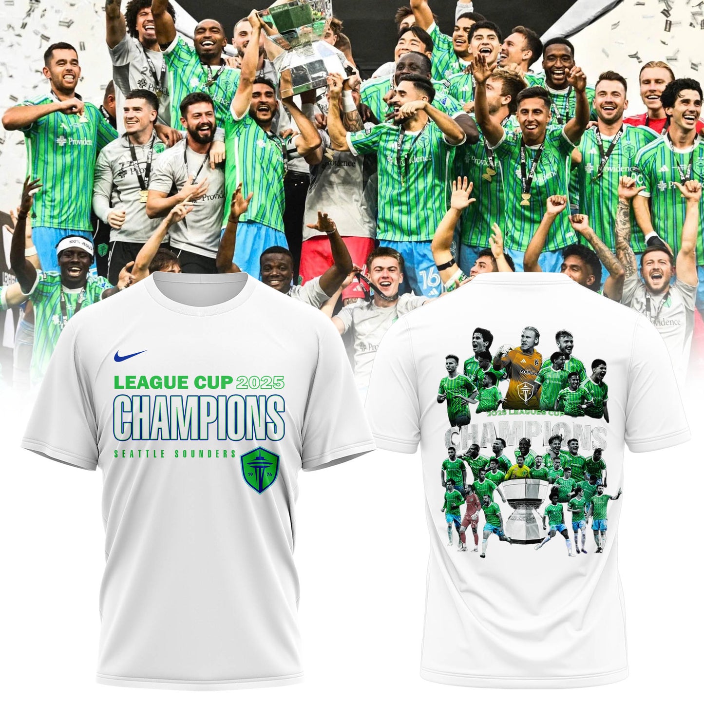 League Cup 2025 Champions – Seattle Sounders