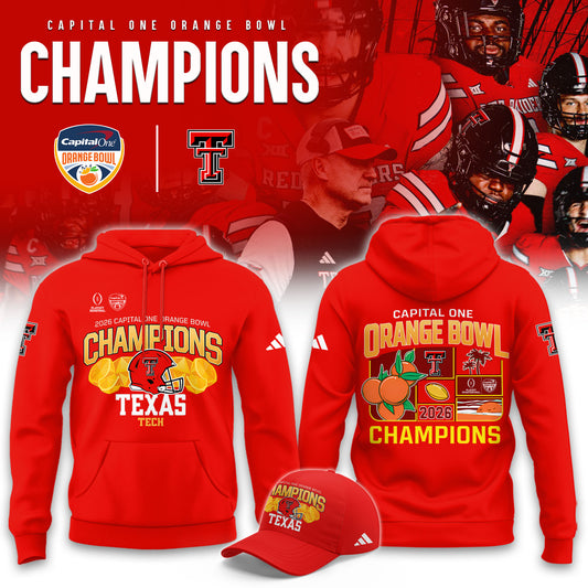 _Texas Tech 2026 Orange Bowl Champions Limited Hoodie