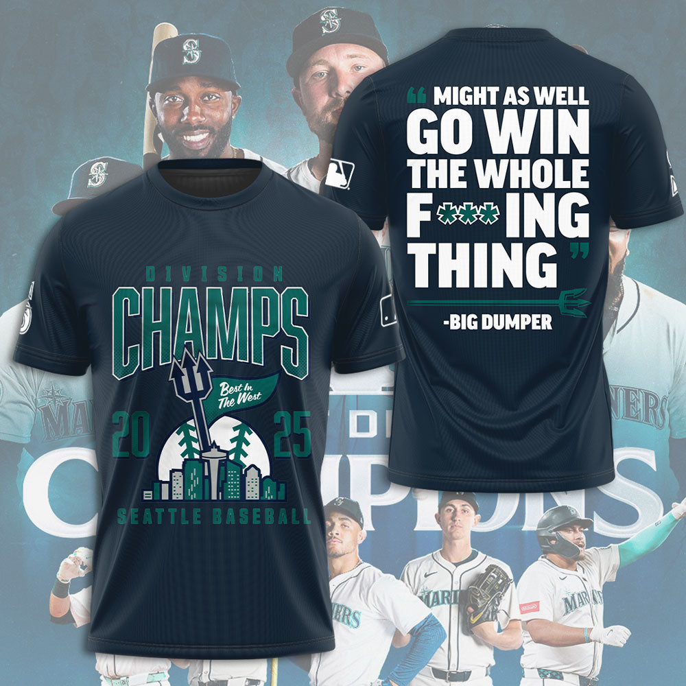 Seattle Mariners 3D Apparel